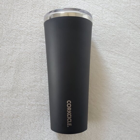 Corkcicle Classic Triple Insulated Coffee Mug with Lid, Matte Black, 24 oz - Picture 1 of 9